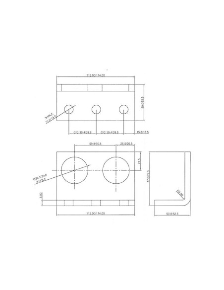 Sparex Hembra 1/2'' Tamaño del cuerpo x 1/2'' BSP Rosca Hembra