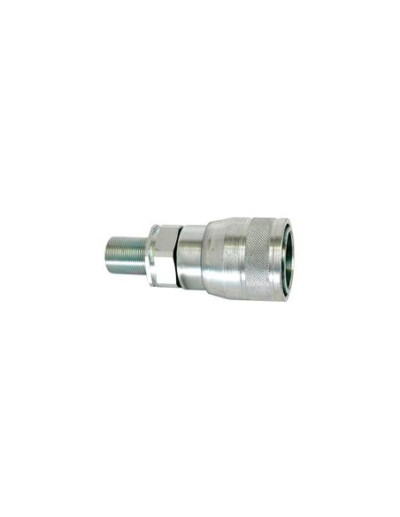 Stauff Flat Faced Hydraulic Coupling Hembra 1'' Tamaño del cuerpo x M26 x 1.50 métrica Pasamuros Macho
