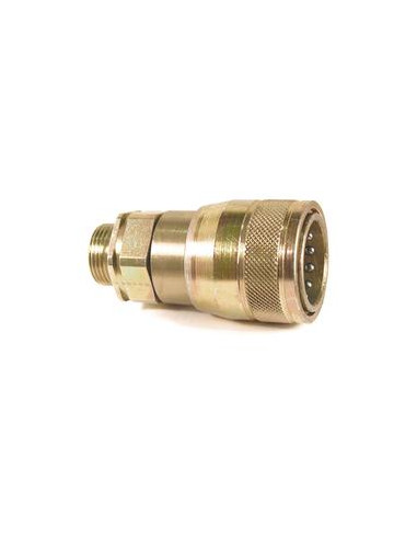 Stauff Flat Faced Hydraulic Coupling Hembra 1'' Tamaño del cuerpo x M30 x 2.00 métrica Macho