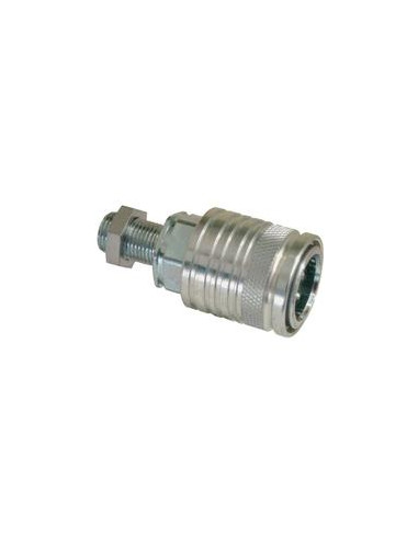 Stauff Flat Faced Hydraulic Coupling Hembra 1/2'' Tamaño del cuerpo x M16 x 1.50 métrica Pasamuros Macho