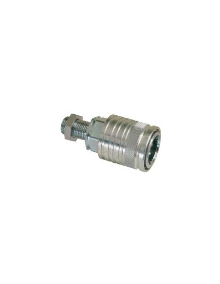 Stauff Flat Faced Hydraulic Coupling Hembra 1/2'' Tamaño del cuerpo x M16 x 1.50 métrica Pasamuros Macho