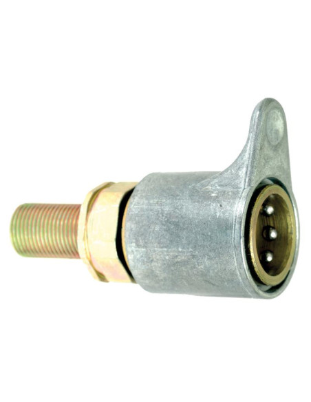 Stauff Flat Faced Hydraulic Coupling Hembra 1/2'' Tamaño del cuerpo x M18 x 1.50 métrica Pasamuros Macho