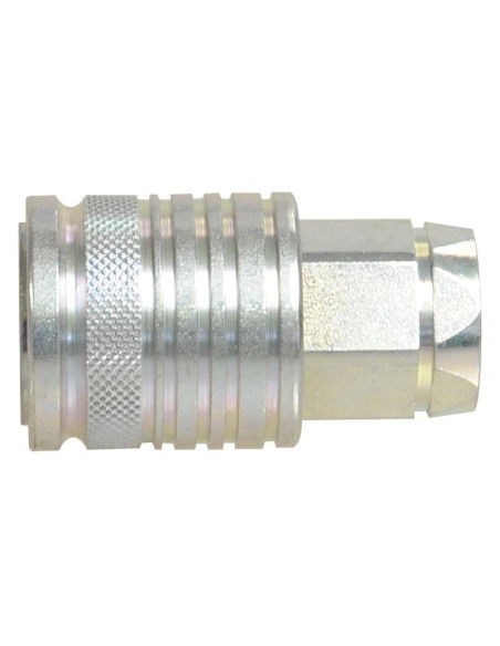 Stauff Flat Faced Hydraulic Coupling Hembra 1/2'' Tamaño del cuerpo x M18 x 1.50 métrica Rosca Hembra