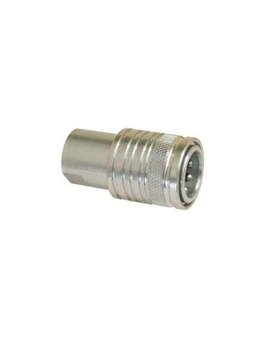 Stauff Flat Faced Hydraulic Coupling Hembra 1/2'' Tamaño del cuerpo x M22 x 1.50 métrica Rosca Hembra