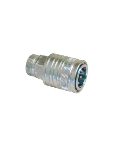 Stauff Flat Faced Hydraulic Coupling Hembra 1/2'' Tamaño del cuerpo x M26 x 1.50 métrica Macho