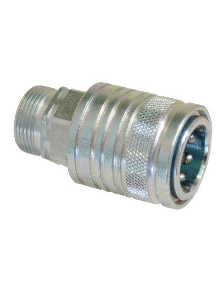 Stauff Flat Faced Hydraulic Coupling Hembra 1/2'' Tamaño del cuerpo x M26 x 1.50 métrica Macho