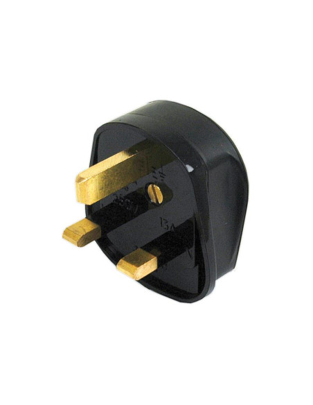 Enchufe de goma reforzado, 13 Amperios