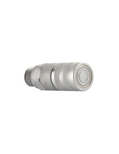 Faster Acoplamiento Hidráulico Cara Plana Hembra 3/8'' Tamaño del cuerpo x M22 x 1.50 métrica Macho