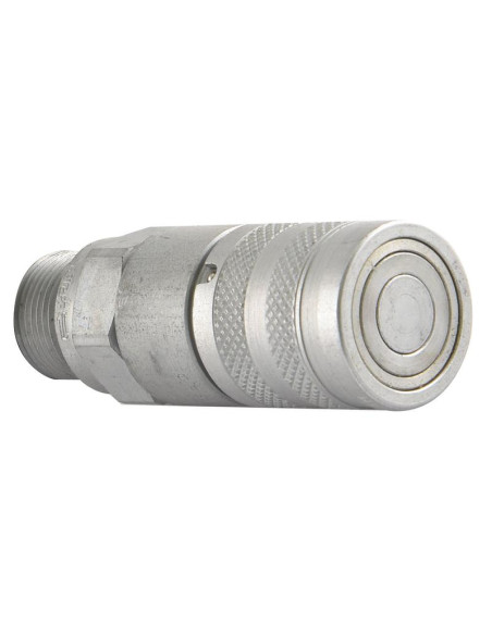 Faster Acoplamiento Hidráulico Cara Plana Hembra 3/8'' Tamaño del cuerpo x M22 x 1.50 métrica Macho