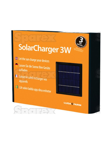 Cargador solar - 3W