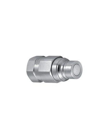 Faster Acoplamiento Hidráulico Cara Plana Macho 1/2'' Tamaño del cuerpo x 1/2'' BSP Rosca Hembra