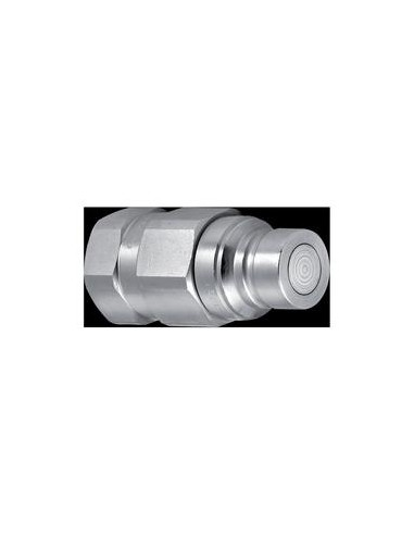 Faster Acoplamiento Hidráulico Cara Plana Macho 3/8'' Tamaño del cuerpo x 1/2'' BSP Rosca Hembra