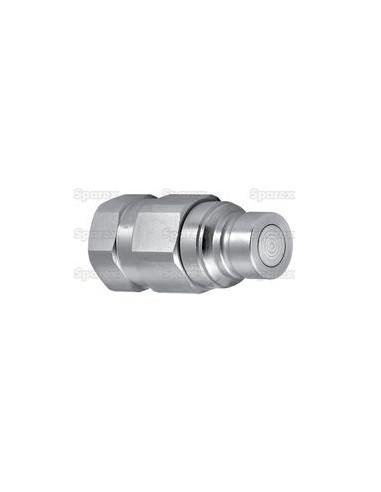 Faster Acoplamiento Hidráulico Cara Plana Macho 3/8'' Tamaño del cuerpo x 3/8'' BSP Rosca Hembra (Blister 1 pza.)