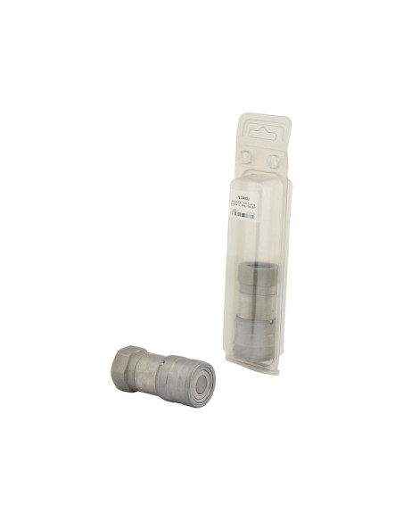 Sparex Acoplamiento Hidráulico Cara Plana Hembra 1/2'' Tamaño del cuerpo x 3/4'' BSP Rosca Hembra (Blister 1 pza.)