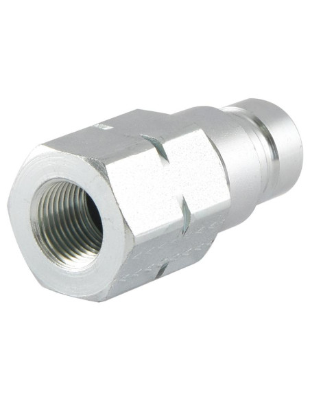 Sparex Acoplamiento Hidráulico Cara Plana Macho 3/8'' Tamaño del cuerpo x 1/2'' BSP Rosca Hembra
