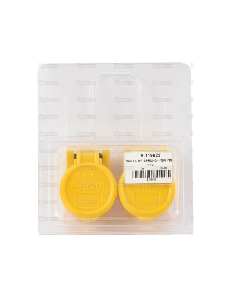 Faster Tapa 1/2'' Amarillo Se ajusta a Female Coupling - TA Series TA12G (2 pzas. Blister)