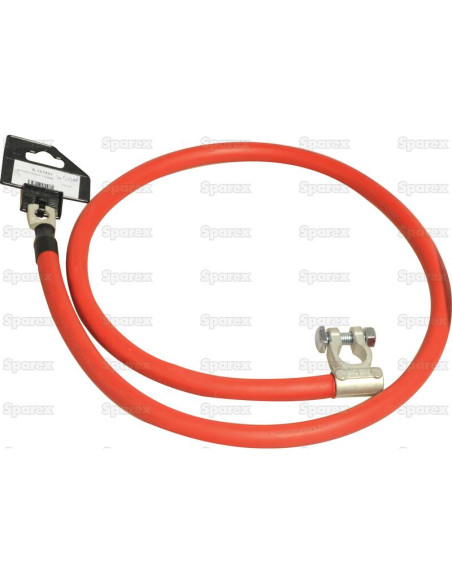 Cable Masa, Positivo (Abrazadera) Longitud: 1100mm