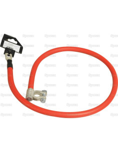 Cable Masa, Positivo (Abrazadera) Longitud: 900mm 2