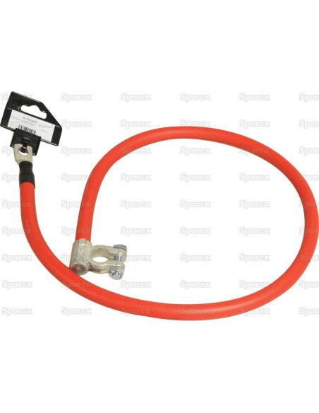 Cable Masa, Positivo (Abrazadera) Longitud: 900mm