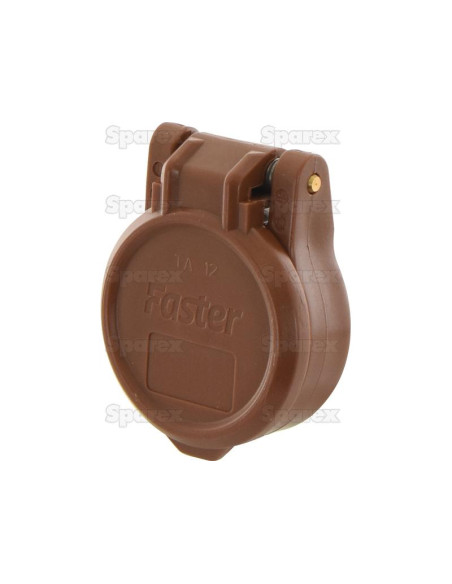 Faster Tapa 1/2'' Marrón Se ajusta a Female Coupling - TA Series TA12M (2 pzas. Blister)