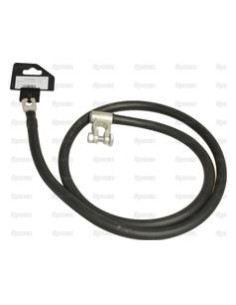 Cable Masa, Tierra/Negativo (Abrazadera) Longitud: 1300mm