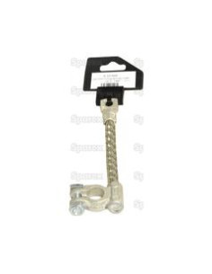 Cable Masa, Tierra/Negativo (Abrazadera) Longitud: 150mm