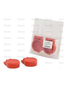 Faster Tapa 1/2'' Rojo Se ajusta a Female Coupling - TA...