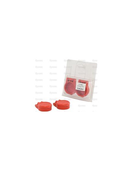 Faster Tapa 1/2'' Rojo Se ajusta a Female Coupling - TA Series TA12R (2 pzas. Blister)