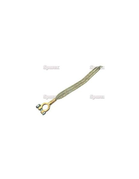 Cable Masa, Tierra/Negativo (Abrazadera) Longitud: 300mm