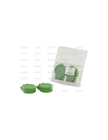 Faster Tapa 1/2'' Verde Se ajusta aTA12V (2 pzas. Blister)