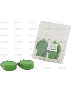 Faster Tapa 1/2'' Verde Se ajusta aTA12V (2 pzas. Blister) 2