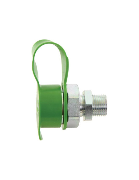Faster Tapa 3/8'' Verde Se ajusta a Male Coupling TFVF