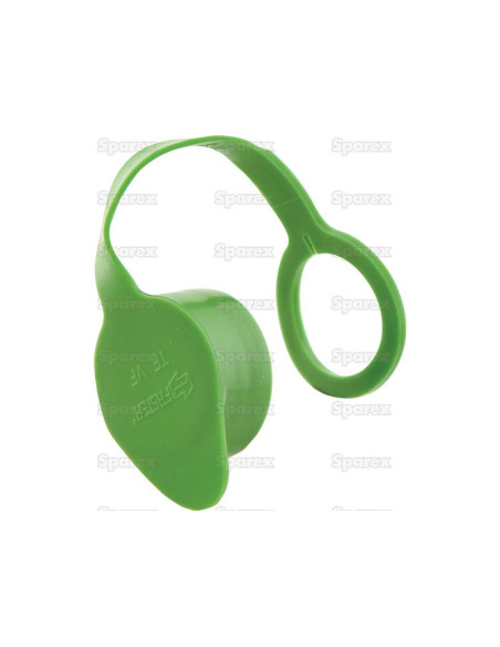 Faster Tapa 3/8'' Verde Se ajusta a Male Coupling TFVF