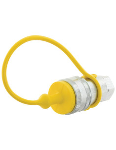 Faster Tapa Amarillo PVC Se ajusta a 1/2'' Female... 2