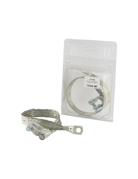 Cable Masa, Tierra/Negativo (Abrazadera) Longitud: 380mm