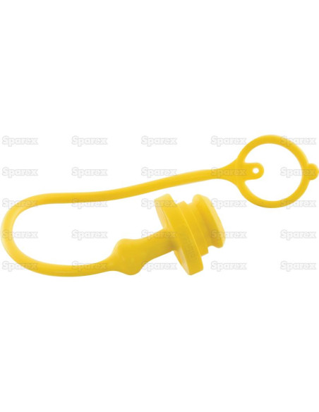 Faster Tapa Amarillo PVC Se ajusta a 1/2'' Female Coupling TM12LG