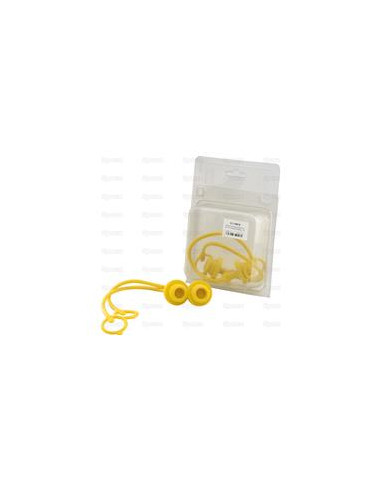 Faster Tapa Amarillo PVC Se ajusta a 1/2'' Female Coupling TM12LG (Blister 2 pzas.)