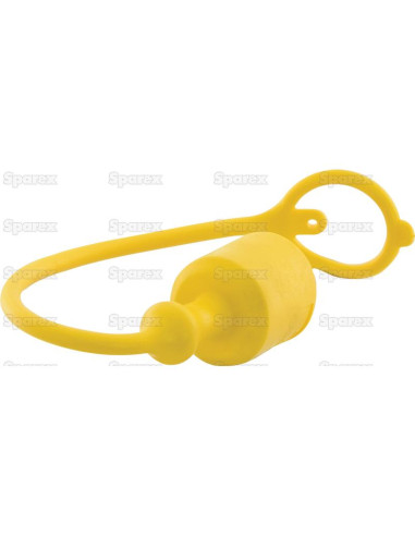 Faster Tapa Amarillo PVC Se ajusta a 1/2'' Male...