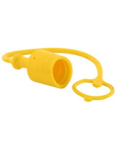 Faster Tapa Amarillo PVC Se ajusta a 3/4'' Male Coupling...