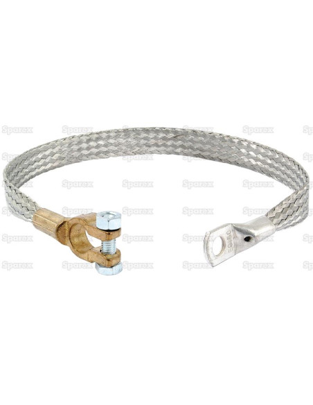 Cable Masa, Tierra/Negativo (Abrazadera) Longitud: 450mm