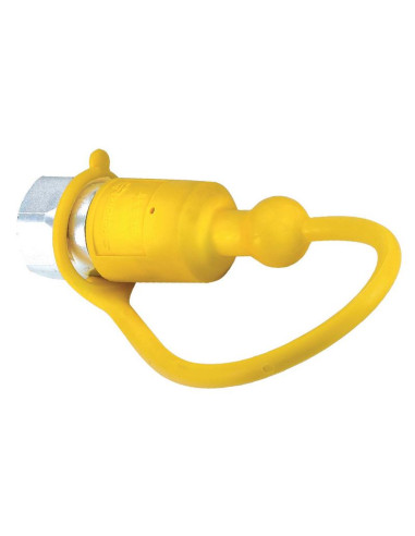 Faster Tapa Amarillo PVC Se ajusta a 3/4'' Male...