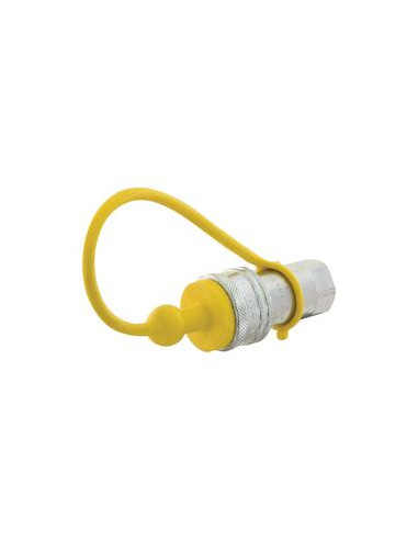 Faster Tapa Amarillo PVC Se ajusta a 3/8'' Female Coupling TMA38