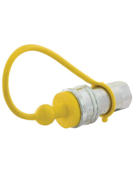 Faster Tapa Amarillo PVC Se ajusta a 3/8'' Female Coupling TMA38