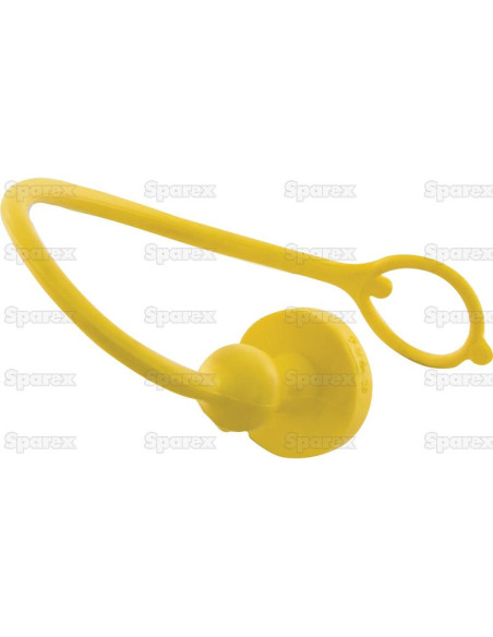 Faster Tapa Amarillo PVC Se ajusta a 3/8'' Female Coupling TMA38