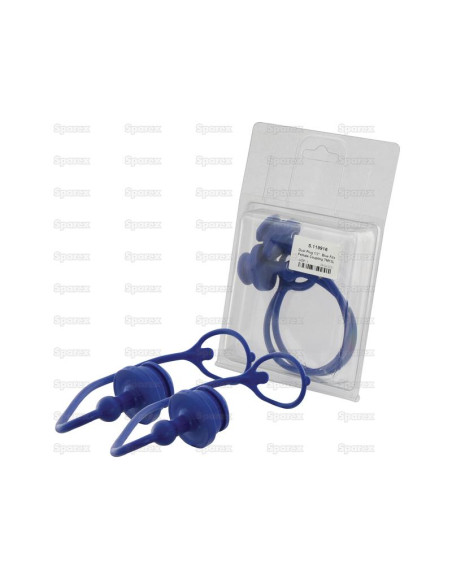 Faster Tapa Azul PVC Se ajusta a 1/2'' Female Coupling TM12L (Blister 2 pzas.)