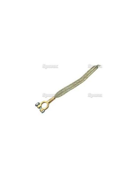 Cable Masa, Tierra/Negativo (Abrazadera) Longitud: 600mm