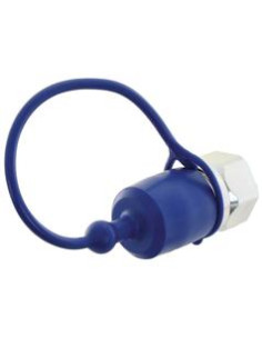 Faster Tapa Azul PVC Se ajusta a 1/2'' Male Coupling TF12