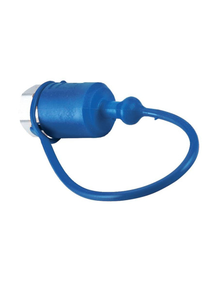 Faster Tapa Azul PVC Se ajusta a 1/2'' Male Coupling TF12 (Blister 2 pzas.)