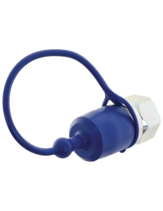 Faster Tapa Azul PVC Se ajusta a 1/4'' Male Coupling TF14 2