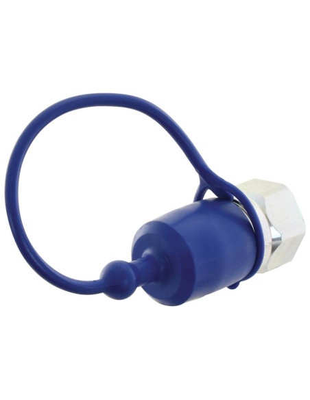 Faster Tapa Azul PVC Se ajusta a 3/8'' Male Coupling TF38